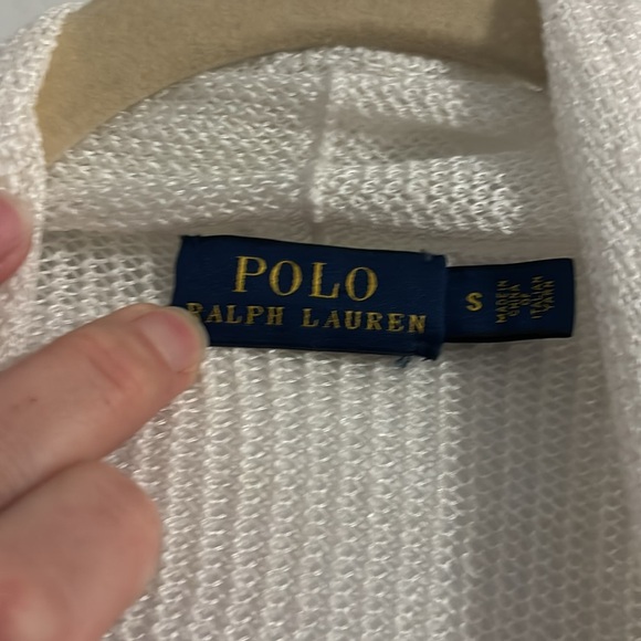 Polo by Ralph Lauren Linen Blend Cardigan - Picture 2 of 5